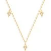 NAVA JOAILLERIE Collier Cheyenne Mini-Losange Diamants Or Jaune