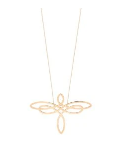 Ginette NY Collier Jumbo Dragonfly Or Rose