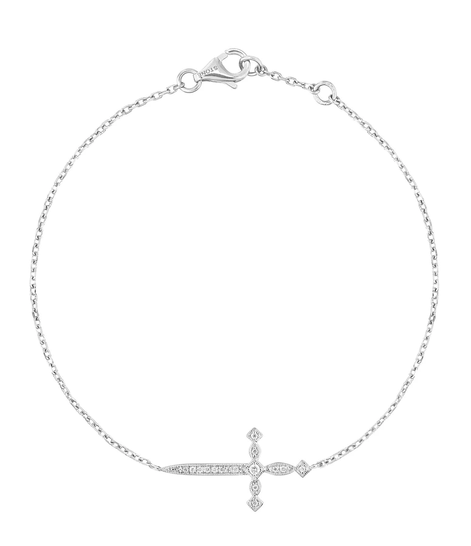 STONE PARIS Bracelet Diabolique Or Diamants 2 STONE PARIS Bracelet Diabolique Or Diamants – Image 2