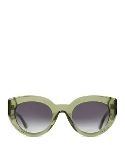RENDEL PARIS Lunettes De Soleil Donna Cristal Green Gradient Blue Grey