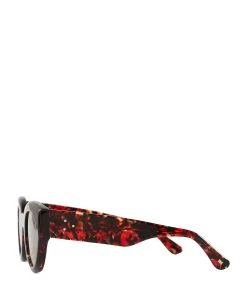 RENDEL PARIS Lunettes De Soleil Donna Red Tortoise Gradient Brown -Shaker Jewels Magasin donna c39v4 brown 03