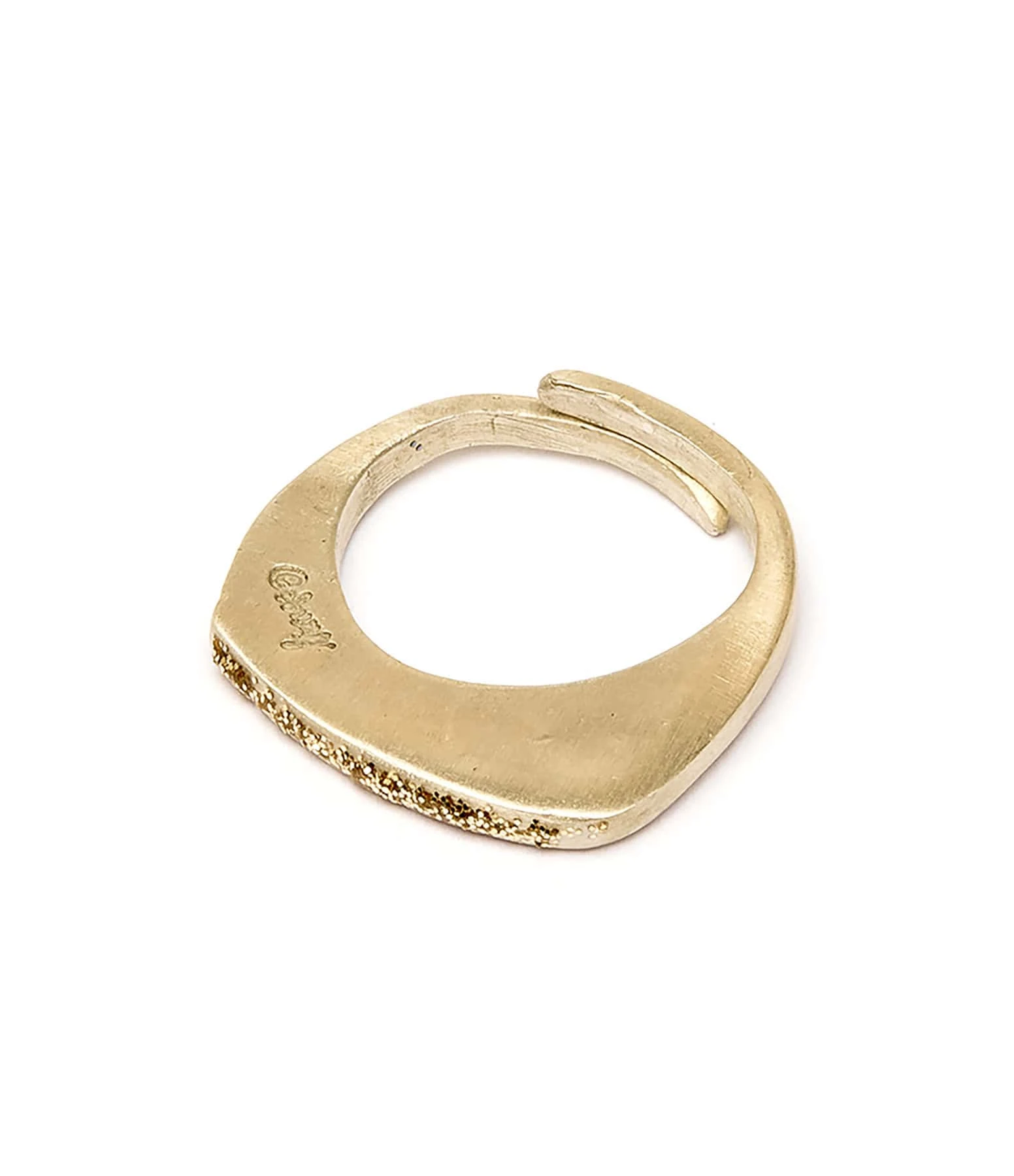 LSONGE Bague Éclat Argent Doré Émail Doré 1 LSONGE Bague Éclat Argent Doré Émail Doré