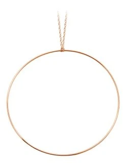 Ginette NY Collier Circles Jumbo Or Rose
