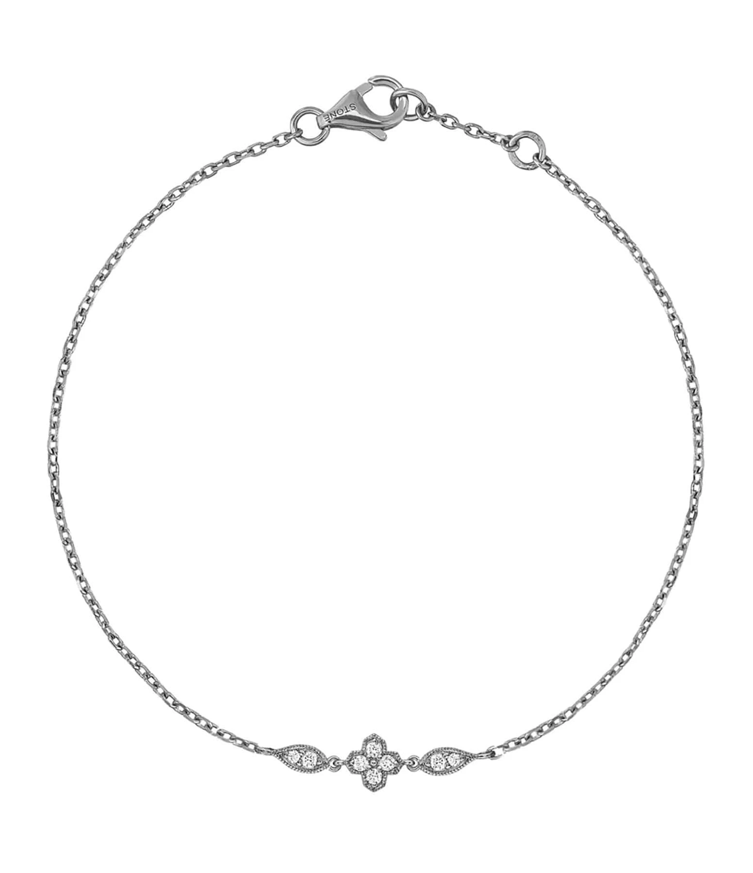 STONE PARIS Bracelet Fleurs Du Mal Or Noir 1 STONE PARIS Bracelet Fleurs Du Mal Or Noir