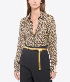 FORTE_FORTE Ceinture Cuir Suédé Jaune Or 8 FORTE_FORTE Ceinture Cuir Suédé Jaune Or -Shaker Jewels Magasin fof94 look20220629 92