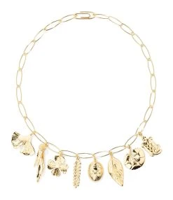 Aurélie Bidermann Collier Grigri Doré