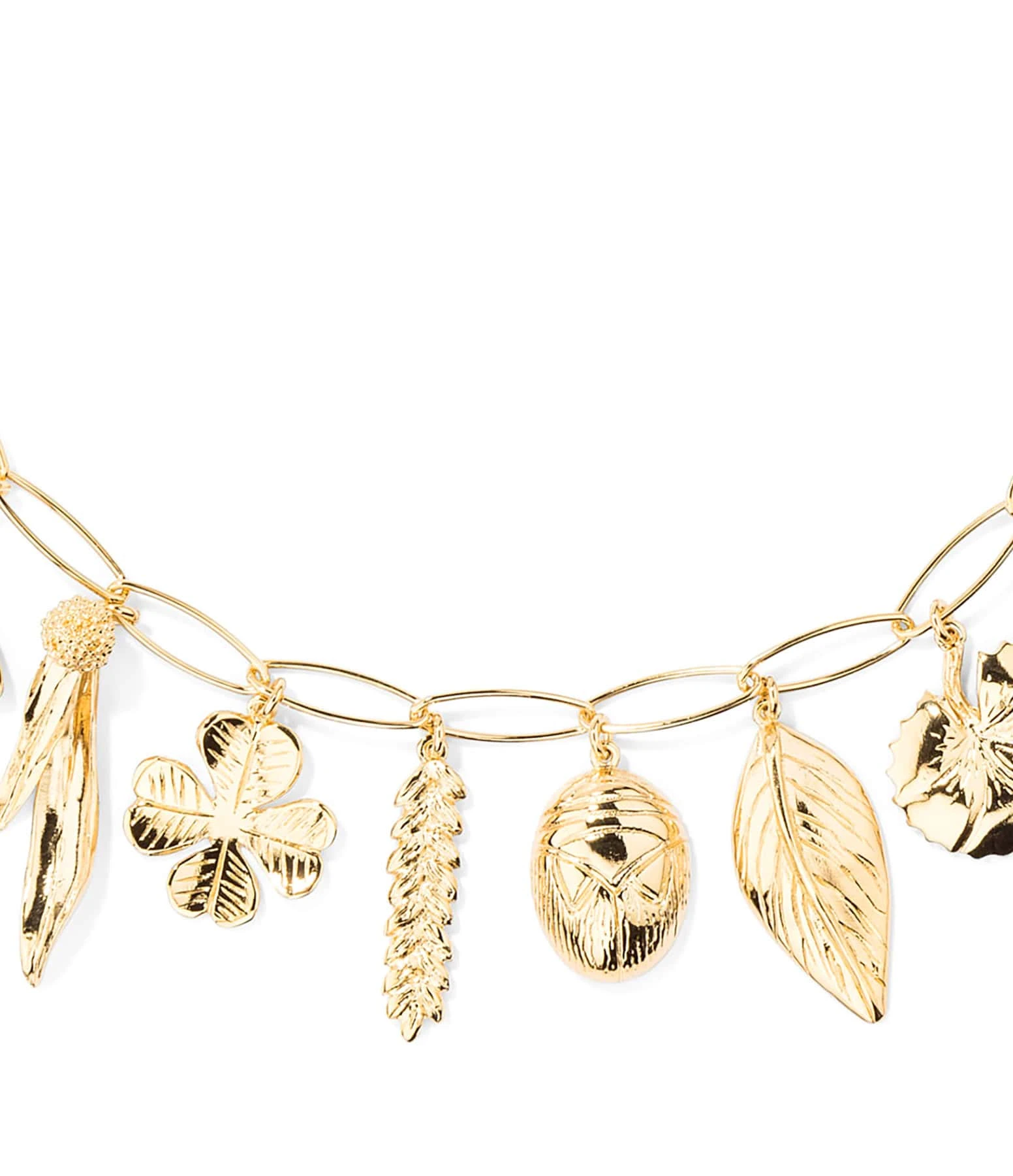 Aurélie Bidermann Collier Grigri Doré 2 Aurélie Bidermann Collier Grigri Doré – Image 2