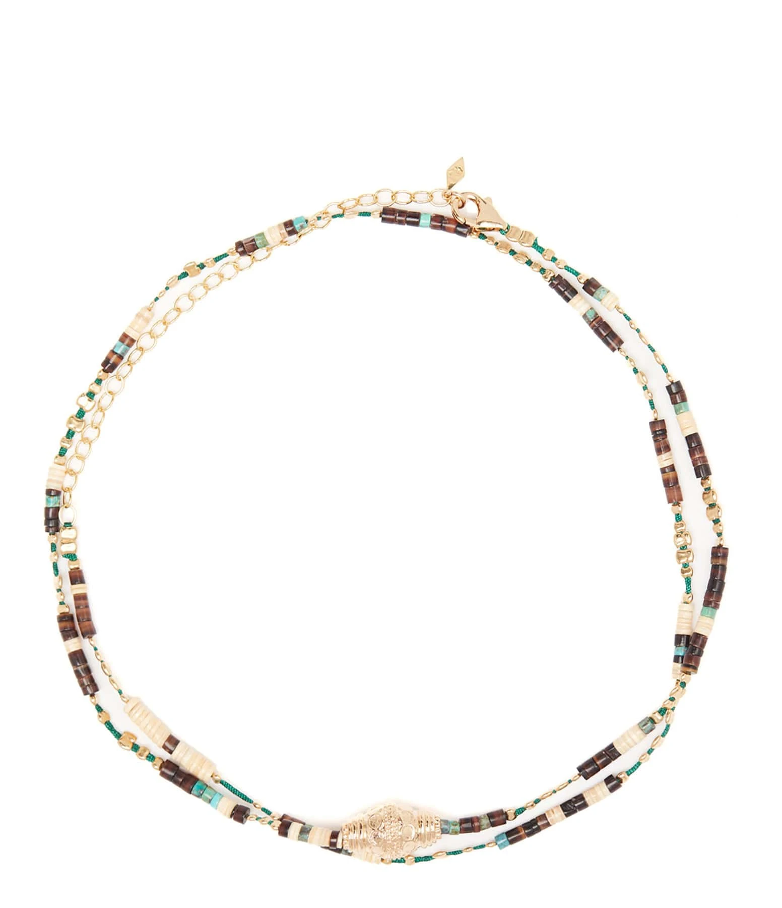 GACHON POTHIER Sautoir Liam Vert 1 GACHON POTHIER Sautoir Liam Vert