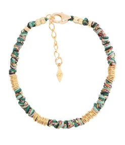 GACHON POTHIER Bracelet Masai Vert