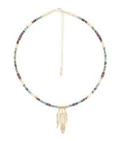 GACHON POTHIER Collier 3 Plumes
