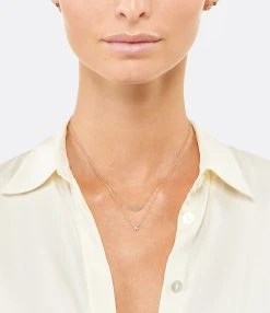 Ginette NY Collier Mini Ajna Or Rose 7 Ginette NY Collier Mini Ajna Or Rose -Shaker Jewels Magasin ginaj look20200904 66