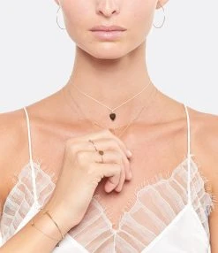 Ginette NY Jonc Gold And Diamond Strip Or Rose 6 Ginette NY Jonc Gold And Diamond Strip Or Rose -Shaker Jewels Magasin ginbg look20200610 131