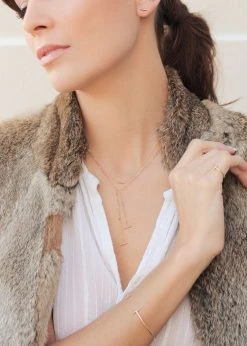 Ginette NY Jonc Gold And Diamond Strip Or Rose 7 Ginette NY Jonc Gold And Diamond Strip Or Rose -Shaker Jewels Magasin ginbg look20200610 3686