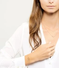 Ginette NY Bague Ellipses & Sequins Or Rose Diamants -Shaker Jewels Magasin ginbs look20190527 104 1