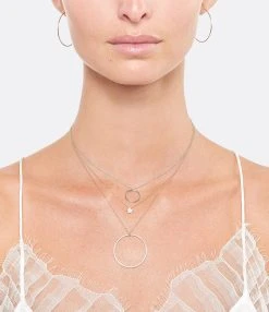 Ginette NY Collier Circles Mini Or Blanc 6 Ginette NY Collier Circles Mini Or Blanc -Shaker Jewels Magasin gincc look20200610 132 ob