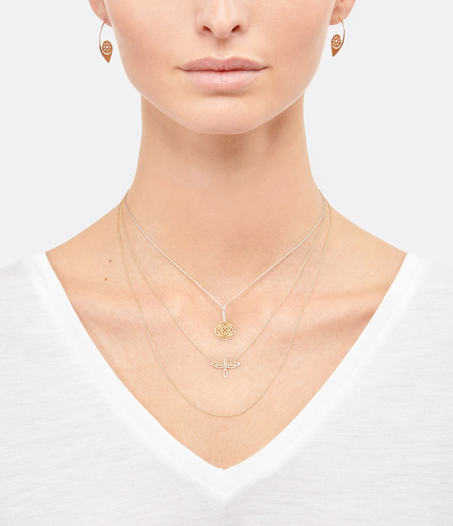 Ginette NY Chaîne Or Rose, 50 Cm 2 Ginette NY Chaîne Or Rose, 50 Cm – Image 2