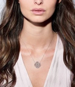 Ginette NY Collier Purity Baby Or Rose Diamants 5 Ginette NY Collier Purity Baby Or Rose Diamants -Shaker Jewels Magasin ginin look20180427 203