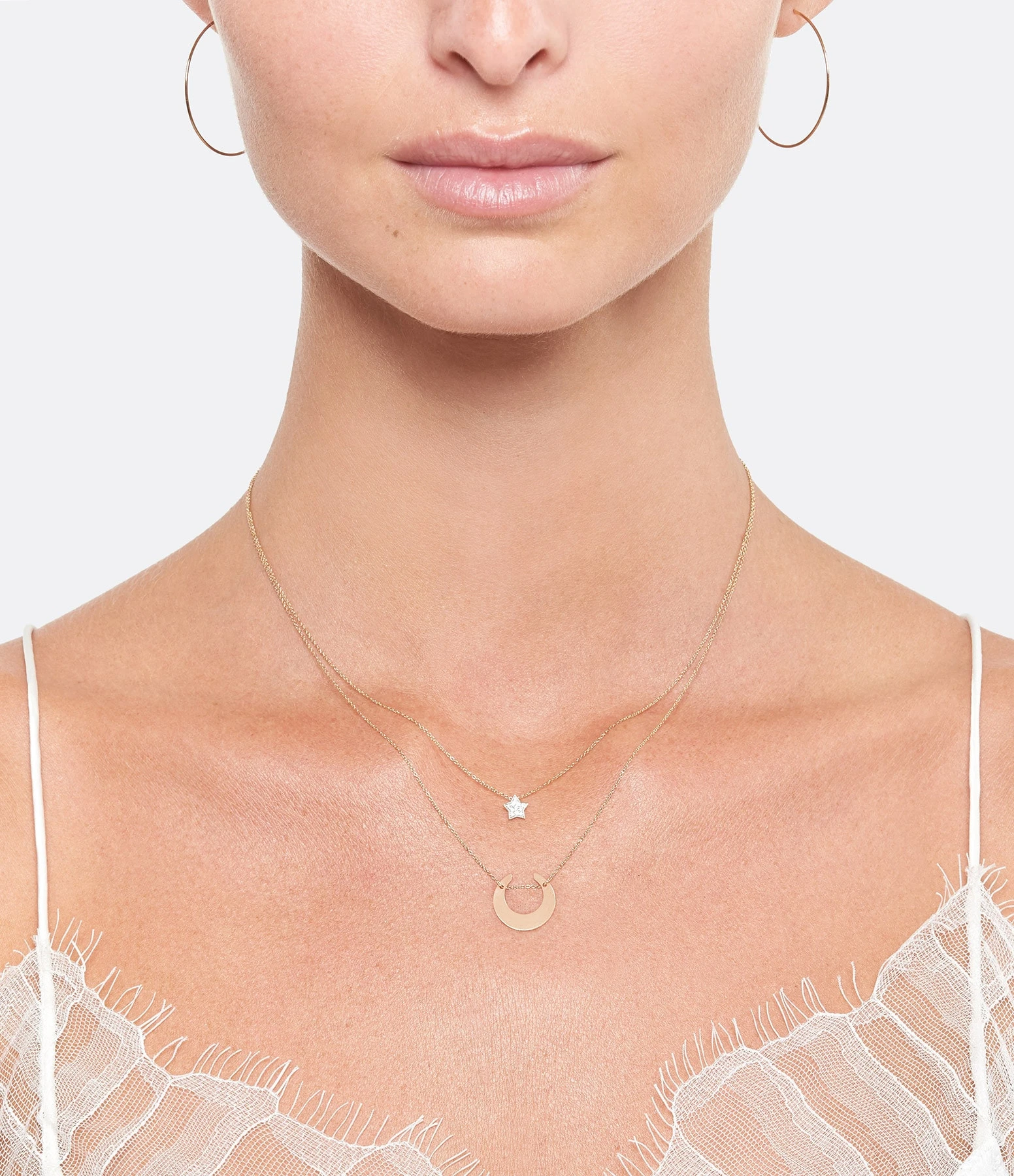 Ginette NY Collier Masai Mini Or Rose 2 Ginette NY Collier Masai Mini Or Rose – Image 2