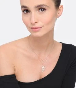 Ginette NY Collier Palms Mini Or Rose -Shaker Jewels Magasin ginpl look20221223 174 1