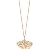 Ginette NY Collier Gingko Mini Or Rose