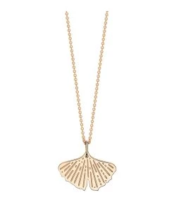 Ginette NY Collier Gingko Mini Or Rose