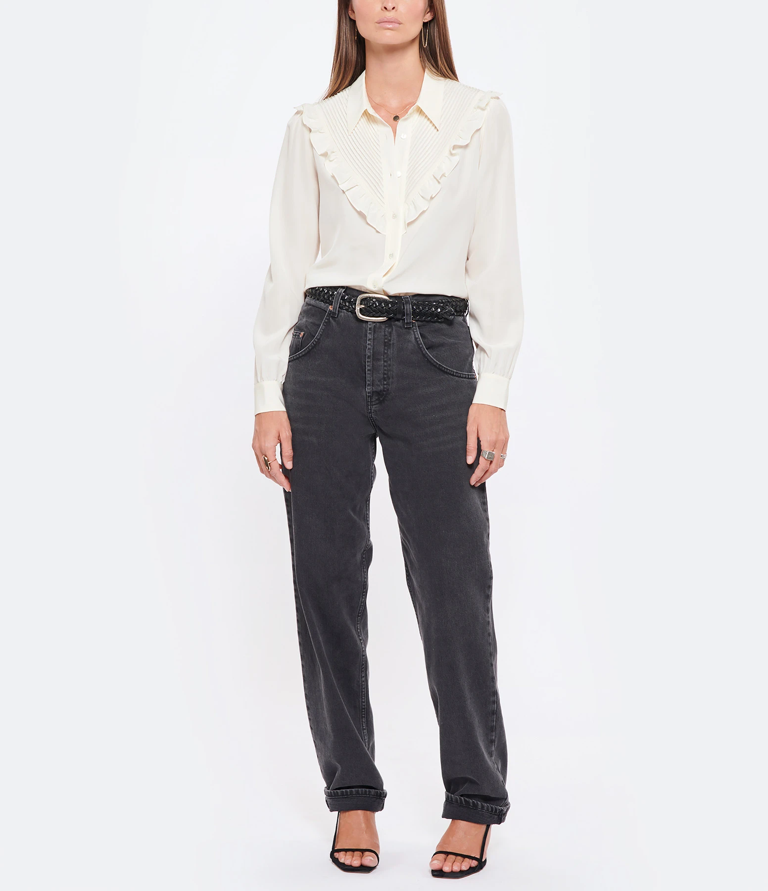 Golden Goose Ceinture Houston Cuir Noir 4 Golden Goose Ceinture Houston Cuir Noir – Image 4