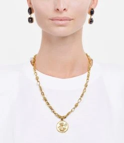 GOOSSENS PARIS Collier Talisman Astro Vierge Turquoise 5 GOOSSENS PARIS Collier Talisman Astro Vierge Turquoise -Shaker Jewels Magasin gooss look20201006 140 1