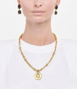 GOOSSENS PARIS Collier Talisman Astro Cancer Turquoise 5 GOOSSENS PARIS Collier Talisman Astro Cancer Turquoise -Shaker Jewels Magasin gooss look20201006 151 1