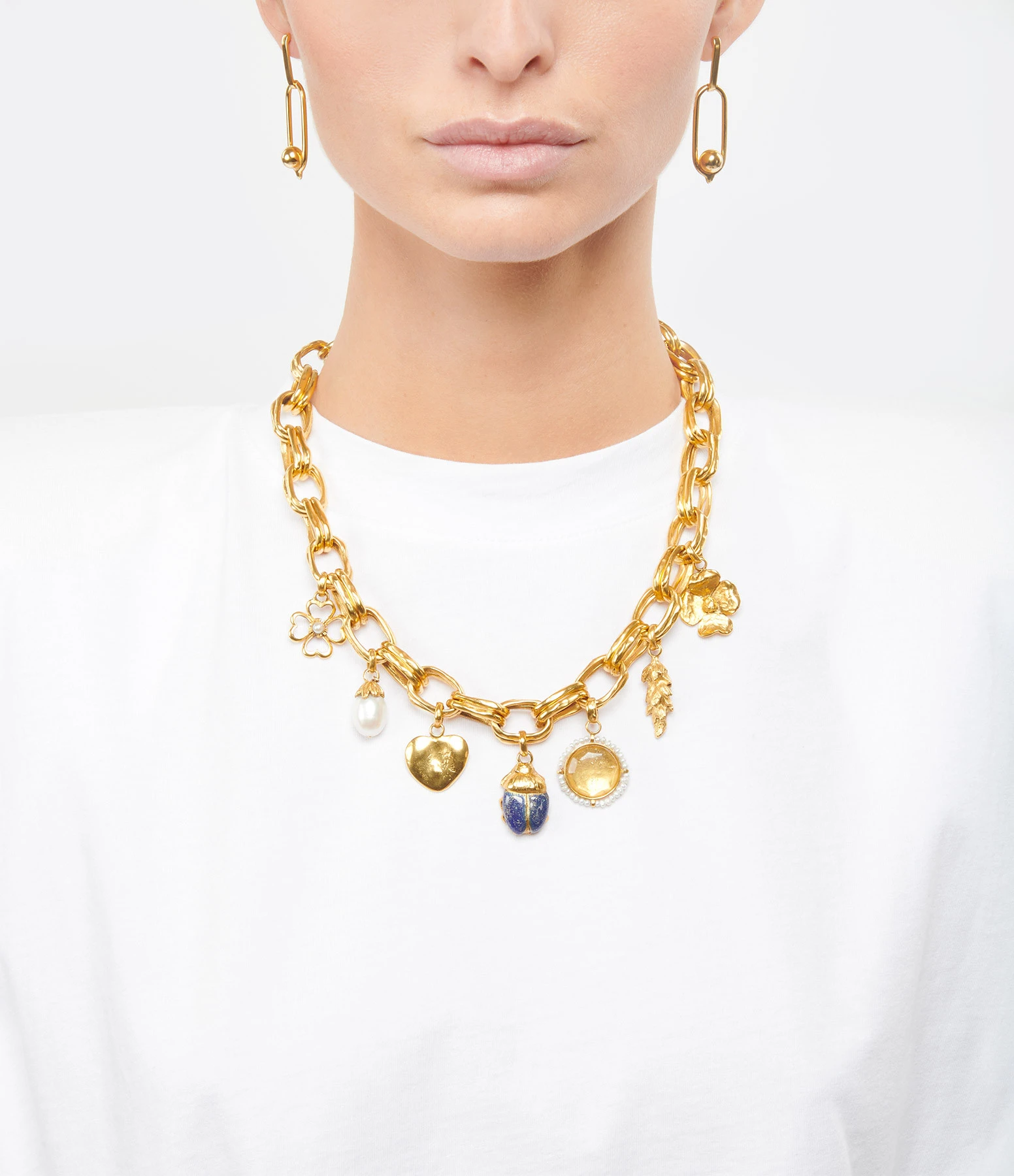 GOOSSENS PARIS Collier Talisman Cristal De Roche Naturel 2 GOOSSENS PARIS Collier Talisman Cristal De Roche Naturel – Image 2