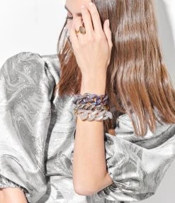 GOOSSENS PARIS Bague Cabochon Ovale Cristal De Roche Bleu Denim 5 GOOSSENS PARIS Bague Cabochon Ovale Cristal De Roche Bleu Denim -Shaker Jewels Magasin gooss look20210430 243