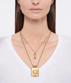 GOOSSENS PARIS Collier Maunaloa Pendentifs Ethnique 5 GOOSSENS PARIS Collier Maunaloa Pendentifs Ethnique -Shaker Jewels Magasin gooss look20220316 378