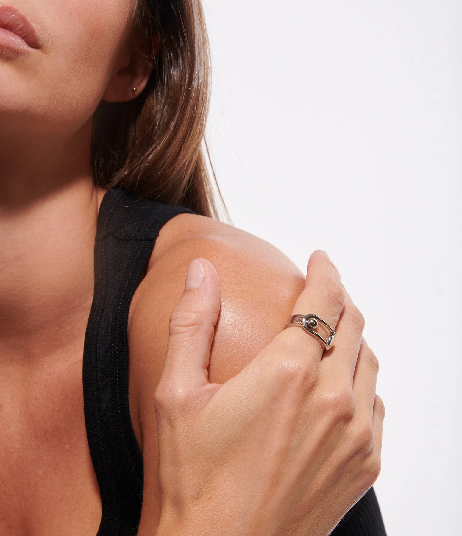GOOSSENS PARIS Bague Boucle Palladium 3 GOOSSENS PARIS Bague Boucle Palladium – Image 3