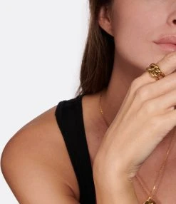 GOOSSENS PARIS Bague Lhassa Petit Modèle Doré 5 GOOSSENS PARIS Bague Lhassa Petit Modèle Doré -Shaker Jewels Magasin gooss look20221014 308