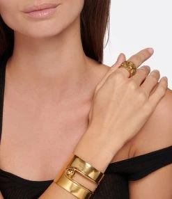 GOOSSENS PARIS Bague Mini Cabochons Large Cristal De Roche Naturel 5 GOOSSENS PARIS Bague Mini Cabochons Large Cristal De Roche Naturel -Shaker Jewels Magasin gooss look20221014 471 1