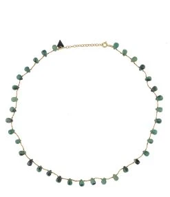 MON PRECIEUX GEM Collier Goutte Ămeraude