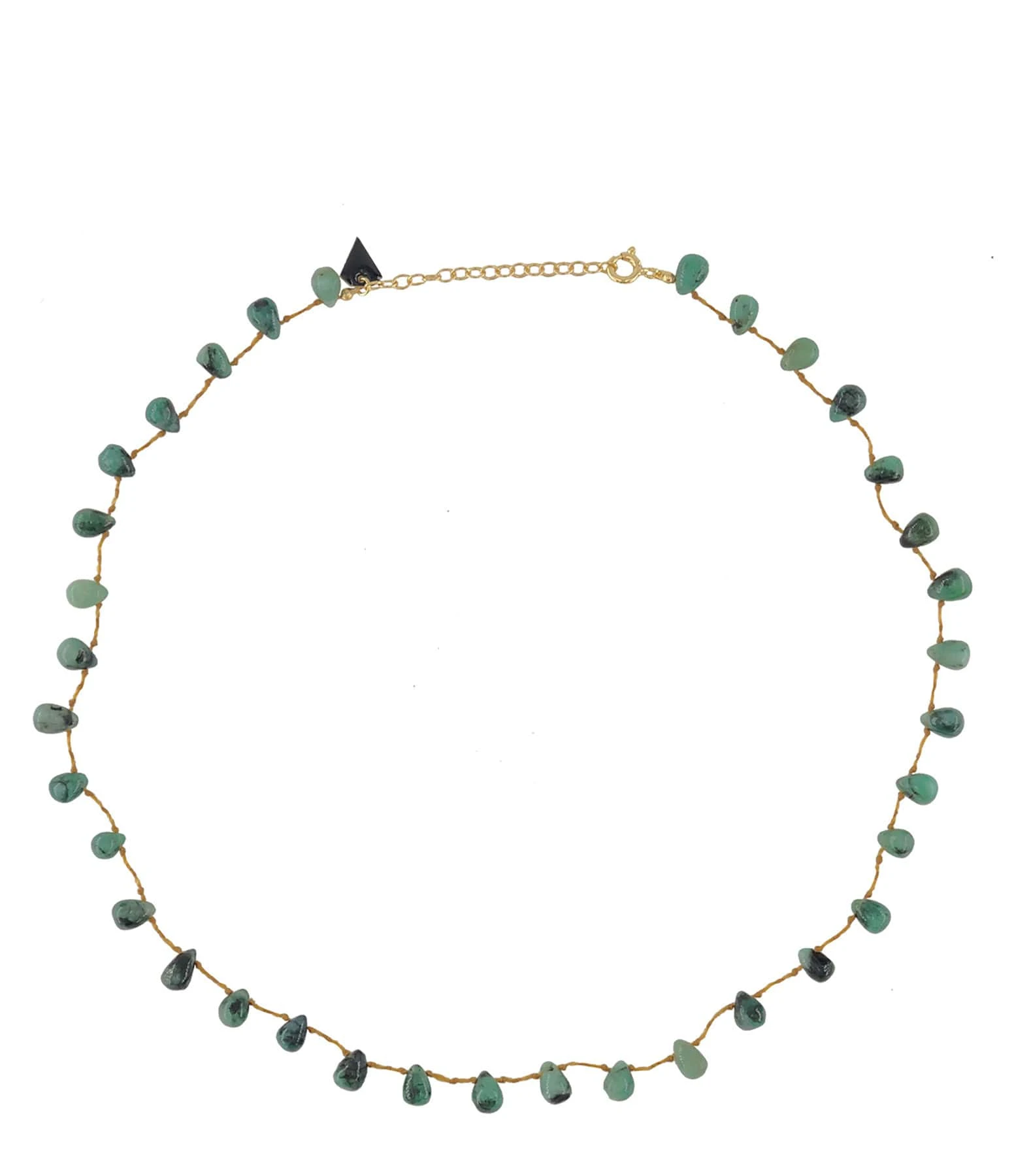 MON PRECIEUX GEM Collier Goutte Émeraude 1 MON PRECIEUX GEM Collier Goutte Émeraude