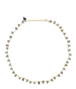 MON PRECIEUX GEM Collier Goutte Labradorite