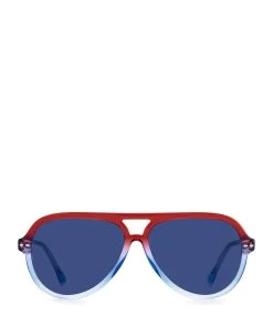 Isabel Marant Lunettes De Soleil Naya 0006/S Rouge Bleu
