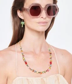 Isabel Marant Lunettes De Soleil Ely 0004/S Nude Rose -Shaker Jewels Magasin imar2 look20220503 54