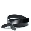 Isabel Marant Ceinture Lecce Cuir Noir