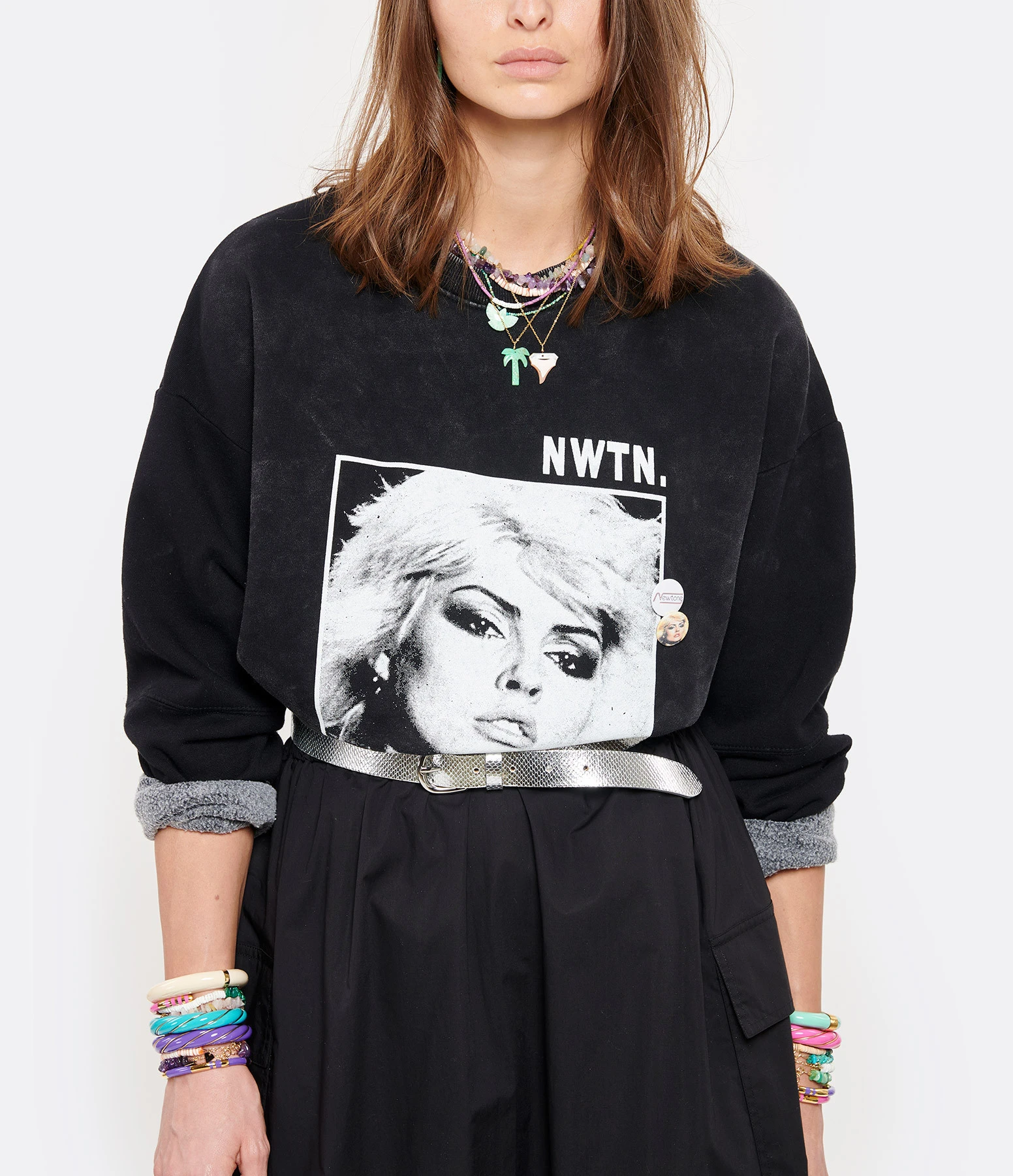 Isabel Marant Ceinture Zap Cuir Argenté 6 Isabel Marant Ceinture Zap Cuir Argenté – Image 6