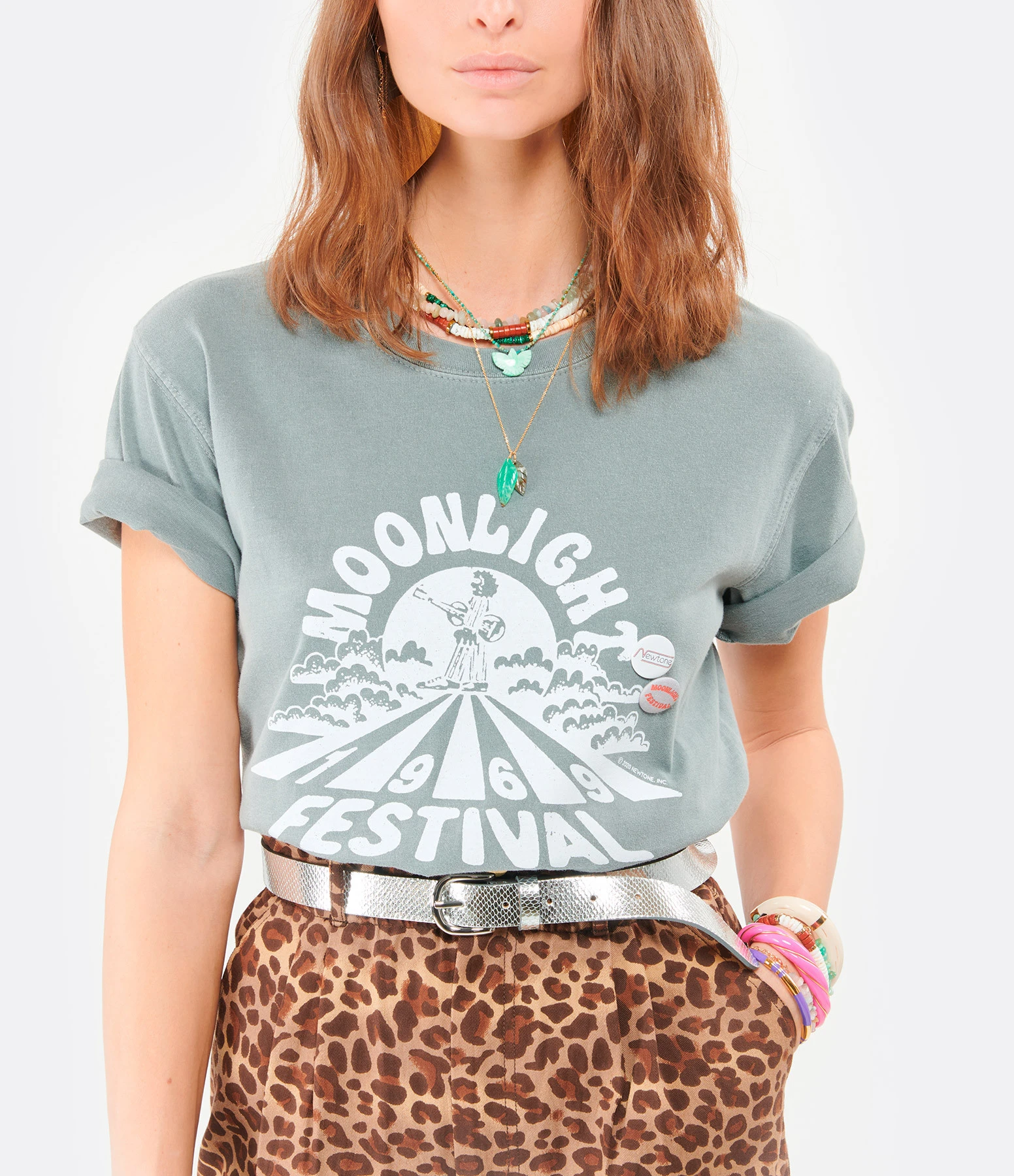 Isabel Marant Ceinture Zap Cuir Argenté 4 Isabel Marant Ceinture Zap Cuir Argenté – Image 4