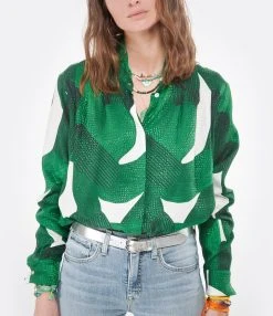 Isabel Marant Ceinture Zap Cuir Argenté 10 Isabel Marant Ceinture Zap Cuir Argenté -Shaker Jewels Magasin imarc look20210309 297 1