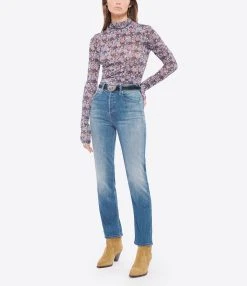 Isabel Marant Ceinture Alayne Cuir Bleu Argenté 14 Isabel Marant Ceinture Alayne Cuir Bleu Argenté -Shaker Jewels Magasin imarc look20220629 242