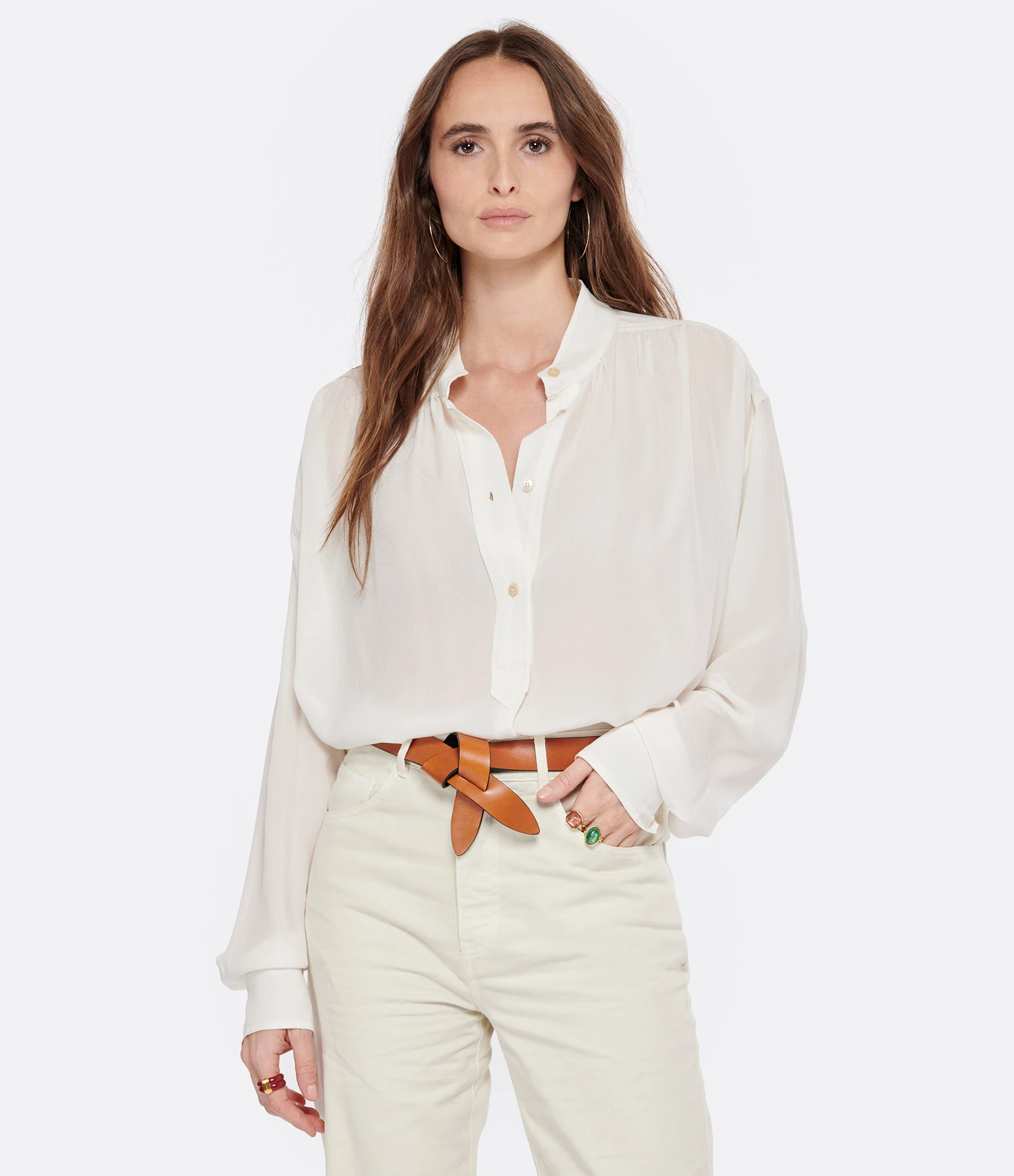 Isabel Marant Ceinture Lecce Cuir Noir Naturel 3 Isabel Marant Ceinture Lecce Cuir Noir Naturel – Image 3