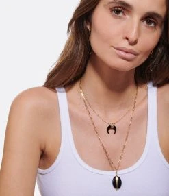 Isabel Marant Collier Stones Noir -Shaker Jewels Magasin imarc look20230104 258