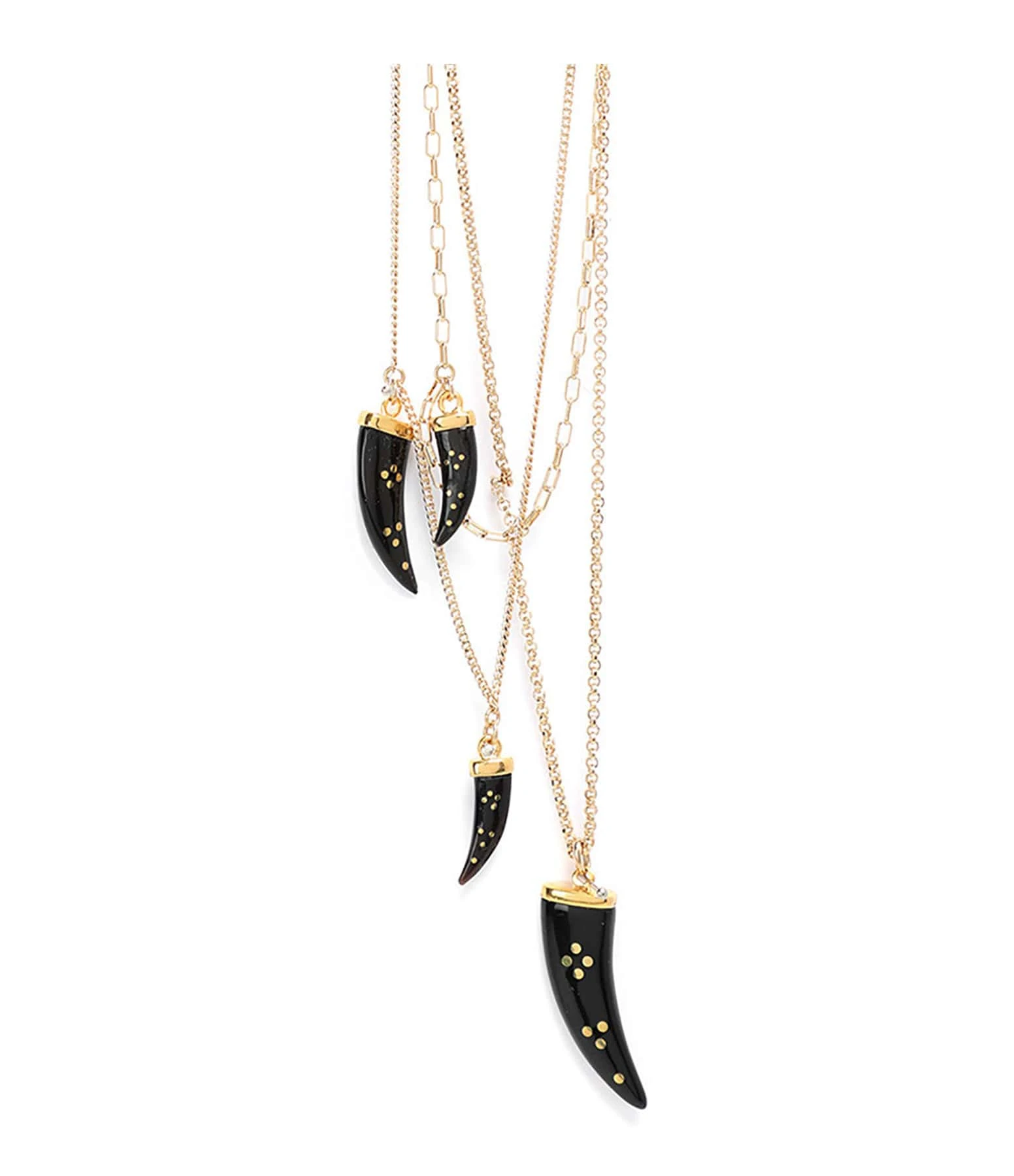 Isabel Marant Collier Aimable 4 Cornes Buffle Noir 1 Isabel Marant Collier Aimable 4 Cornes Buffle Noir