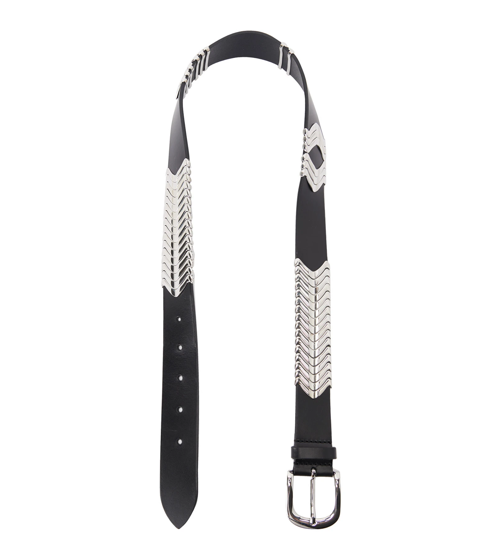 Isabel Marant Ceinture Tehora Cuir Noir 2 Isabel Marant Ceinture Tehora Cuir Noir – Image 2