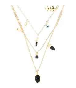 Isabel Marant Collier Multirang New It's All Noir