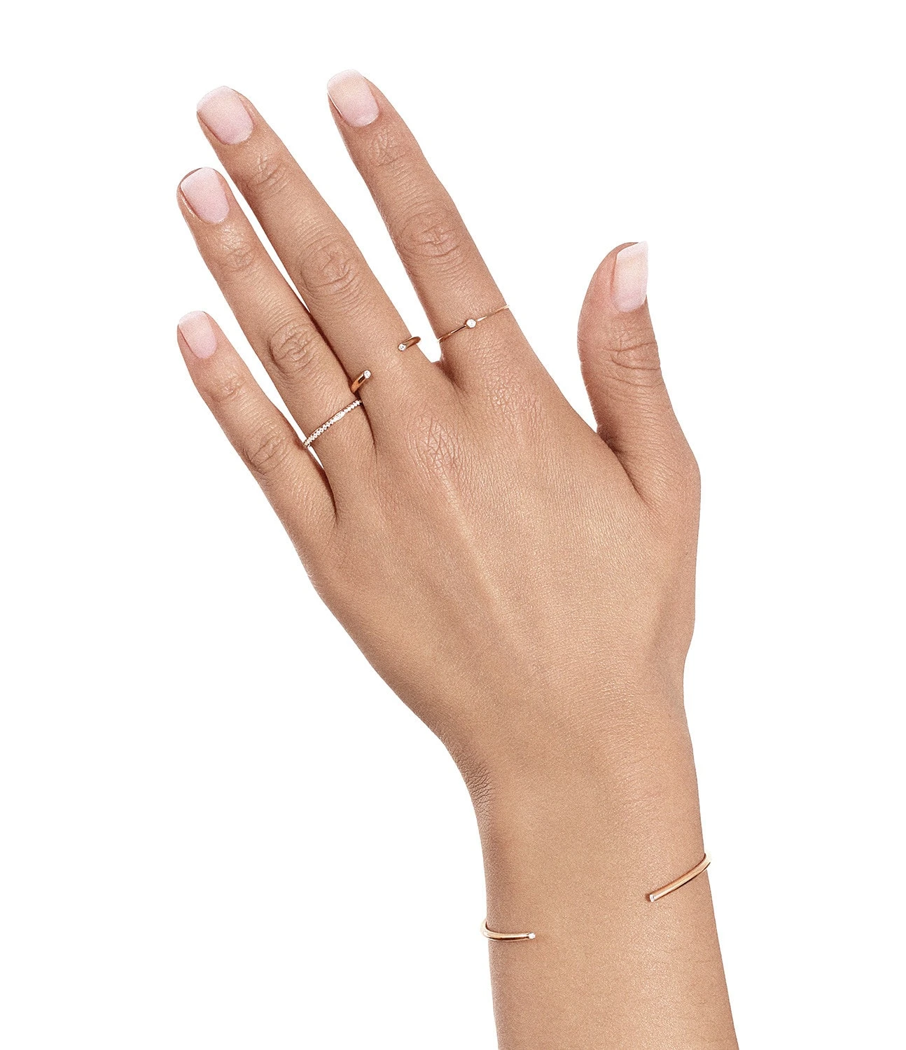 VANRYCKE Bague Officiel Diamants Or Rose 3 VANRYCKE Bague Officiel Diamants Or Rose – Image 3